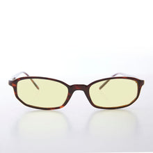 Load image into Gallery viewer, Small Rectangle Tinted Lens Sunglasses - Bard

