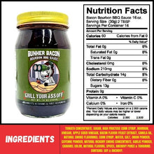 Load image into Gallery viewer, Bunker Bacon Bourbon BBQ Sauce™
