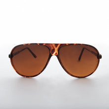 Load image into Gallery viewer, Orange Lens Pilot Vintage Sunglass - Beckham
