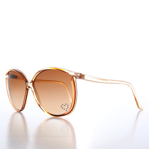 80s Rhinestone Boho Vintage Sunglasses - Belinda