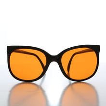 Load image into Gallery viewer, Kids Black Cat Eye Deadstock Sunglasses - Binky
