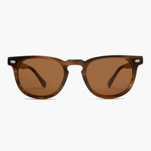 Load image into Gallery viewer, Rounded Square Tortoise Sunglass with Polarized Lens - Blaine

