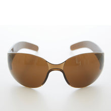Load image into Gallery viewer, Futuristic Goggle Wrap Around Sunglasses - Blast
