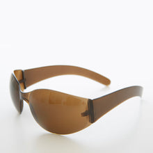 Load image into Gallery viewer, Futuristic Goggle Wrap Around Sunglasses - Blast
