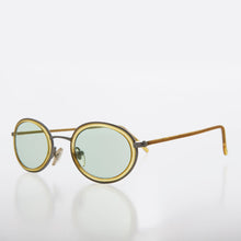 Load image into Gallery viewer, Oval Pastel Vintage Sunglasses - Bloom
