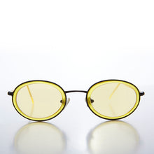 Load image into Gallery viewer, Oval Pastel Vintage Sunglasses - Bloom
