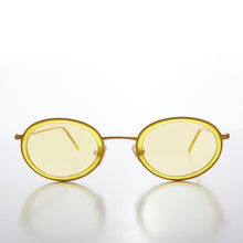 Load image into Gallery viewer, Oval Pastel Vintage Sunglasses - Bloom
