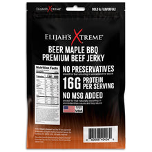 Load image into Gallery viewer, Beer Maple BBQ Beef Jerky - 6 bags (1lb)
