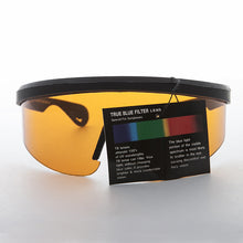Load image into Gallery viewer, Amber Lens Wrap Sport Shield - Bolt
