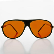 Load image into Gallery viewer, Pilot Sunglasses with Orange Lenses - Collier
