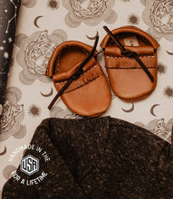Load image into Gallery viewer, Baby Moccasins  - USA Made
