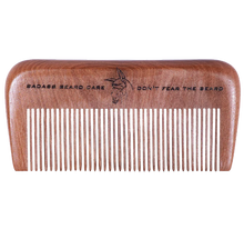 Load image into Gallery viewer, Badass Wood Beard Comb
