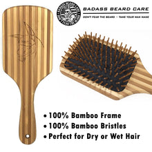 Load image into Gallery viewer, Wood Bristle Beard Brush
