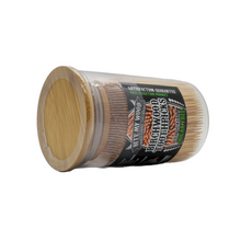 Load image into Gallery viewer, BiteMyWood 700 qty Flavored Birchwood Toothpicks Tilted Side
