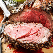 Load image into Gallery viewer, Boneless Garlic Herb  Prime Rib Roast
