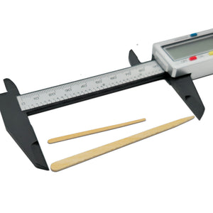 10000 Qty Oversized Flat Birchwood Stakes In Cardboard Reusable Box