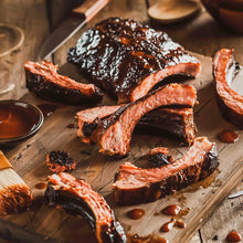 Load image into Gallery viewer, *Limited Edition* Bourbon Barrel Smoked Ribs

