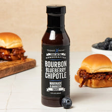 Load image into Gallery viewer, Bourbon Blueberry Chipotle BBQ Sauce &amp; Marinade
