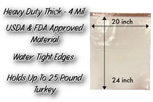 Load image into Gallery viewer, Turkey Brine Bags &amp; Meat Storage

