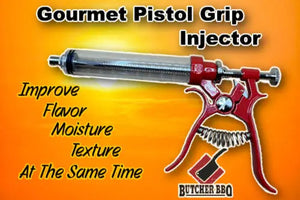 Gourmet Pistol Grip Meat Injector