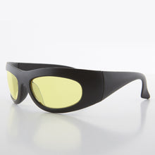 Load image into Gallery viewer, Wrap Around Yellow Lens Biker Sunglasses - Cade
