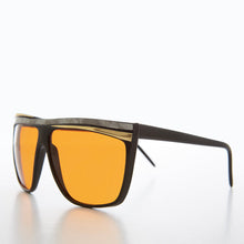 Load image into Gallery viewer, Women's 80s Large Sunglasses with Orange Lenses  - Carla
