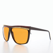 Load image into Gallery viewer, Women's 80s Large Sunglasses with Orange Lenses  - Carla
