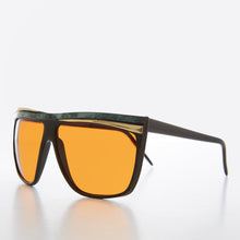 Load image into Gallery viewer, Women's 80s Large Sunglasses with Orange Lenses  - Carla
