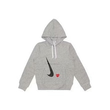 Load image into Gallery viewer, CDG x Nike Ladies' Hoodie Grey
