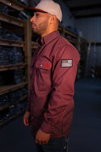 Load image into Gallery viewer, FR Pearl Snap Work Shirt - Rustline
