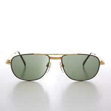 Load image into Gallery viewer, Gold Low Profile Fancy Aviator Vintage Sunglass - Ceaser
