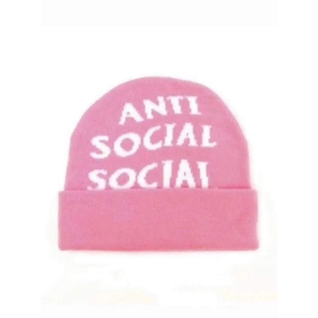 Anti Social Social Club “Jaccardo” Pink Beanie