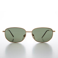 Load image into Gallery viewer, Gold Square Optical Quality Vintage Sunglass - Chevy
