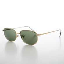 Load image into Gallery viewer, Gold Square Optical Quality Vintage Sunglass - Chevy
