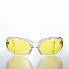 Load image into Gallery viewer, Wrap Around Yellow Lens Vintage Sunglasses - Chong

