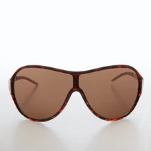 Load image into Gallery viewer, Large Y2k Shield Vintage Sunglasses - Codex
