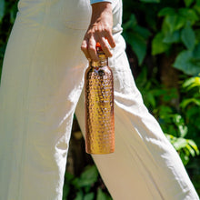 Load image into Gallery viewer, Handmade Polished Pure Copper Ayurvedic Water Bottle
