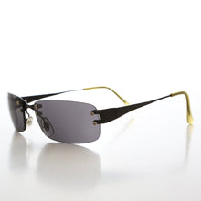Load image into Gallery viewer, 90s Rimless Rectangular Sunglasses - Cordy
