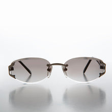 Load image into Gallery viewer, Slim Oval Lens 90s Sunglasses - Cruz
