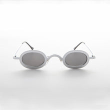 Load image into Gallery viewer, Small Oval Steampunk Vintage Sunglass - Cyberpunk
