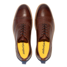 Load image into Gallery viewer, The Cap-Toe (Chestnut)
