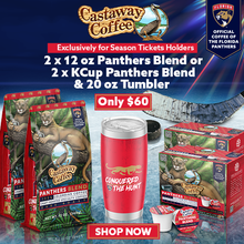 Load image into Gallery viewer, Castaway Coffee Panther&#39;s Blend Gift Set

