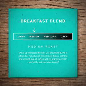 Light-Medium Starter Pack (Monsoon Malabar, Breakfast Blend, Bourbon Infused; 12OZ)