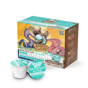 Castaway Coffee Breakfast Blend K-Cup Pod 12 Count