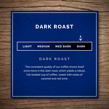 Load image into Gallery viewer, Castaway Coffee Dark Roast K-Cup Pod 12 Count
