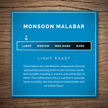 Load image into Gallery viewer, Castaway Coffee Monsoon Malabar K-Cup Pod 12 Count
