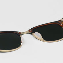 Load image into Gallery viewer, The Masters – Green Tortoise Clubmaster Sunglasses
