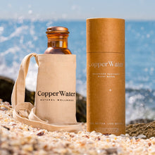Load image into Gallery viewer, Special Edition Honeycomb Copper Ayurvedic Water Bottle
