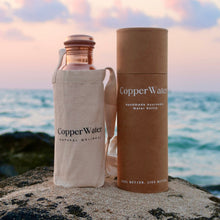 Load image into Gallery viewer, Handmade Polished Pure Copper Ayurvedic Water Bottle
