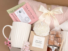 Load image into Gallery viewer, Gift Baskets for Couples – Romantic Blanket &amp; Mug Set
